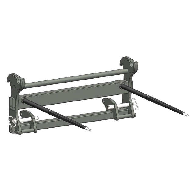 Interface Chargeur Attelage Euro-mailleux 2 Dents Ø35X1150 référence fournisseur 411674